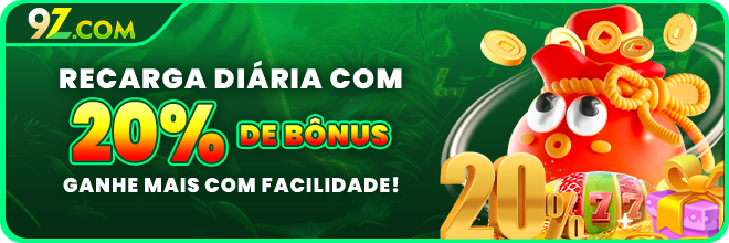9Z - Recarga diária com 20% de bônus